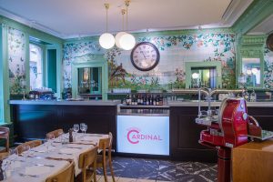 La salle de la Brasserie le Cardinal à Neuchâtel